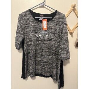 Harley Davidson Women’s Asymmetrical Shirt Size L NEW